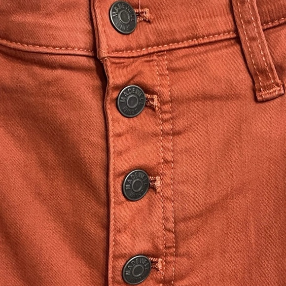 Rust Button-Fly Pants - Picture 4 of 9